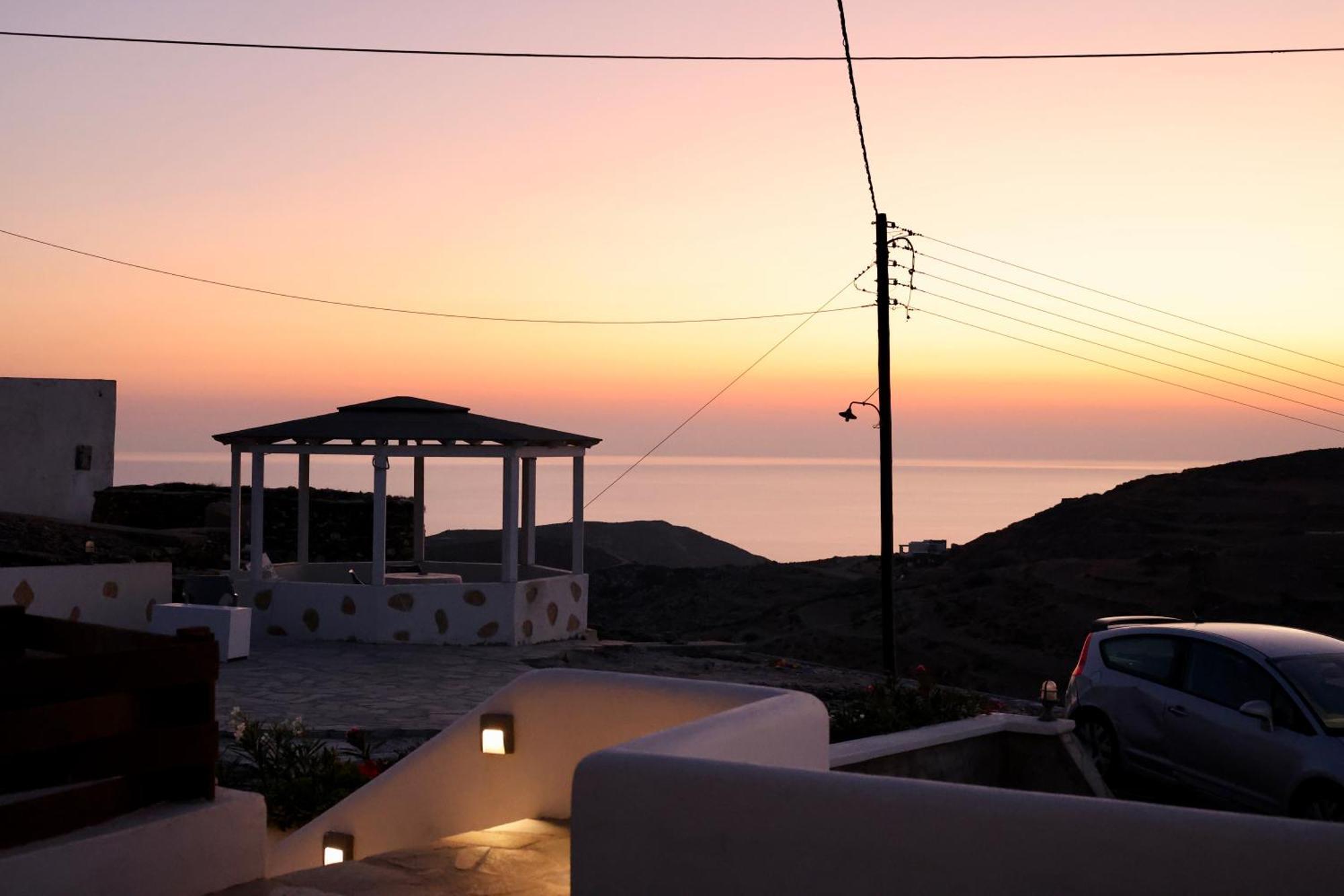 Anerada sunset Áno Meriá Exterior foto